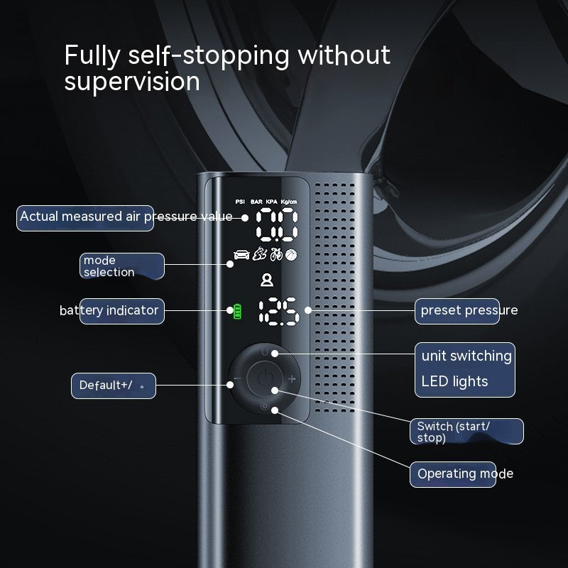 Portable Multifunctional  inflation pressure